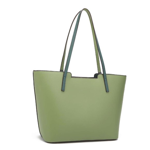 Nikky Bessie 3-Piece Shopper Bag Set NK12313 Soft Green - Picture 5 of 12